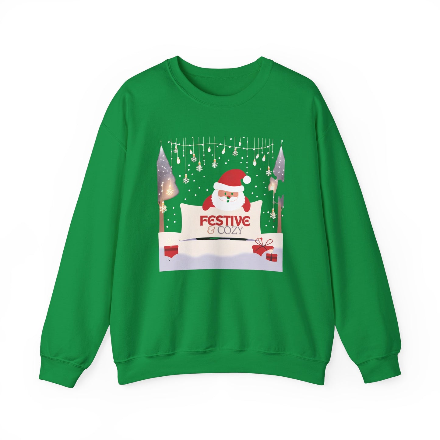 Graphic Designed Holiday Christmas Unisex Crewneck Sweatshirt