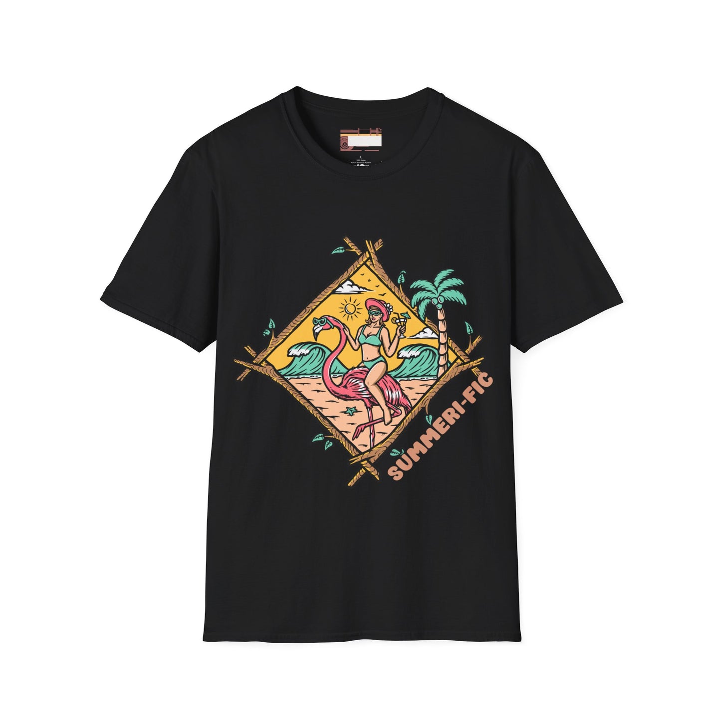 Graphic Summerfest Designed Summer time Comfort Styled T-shirts