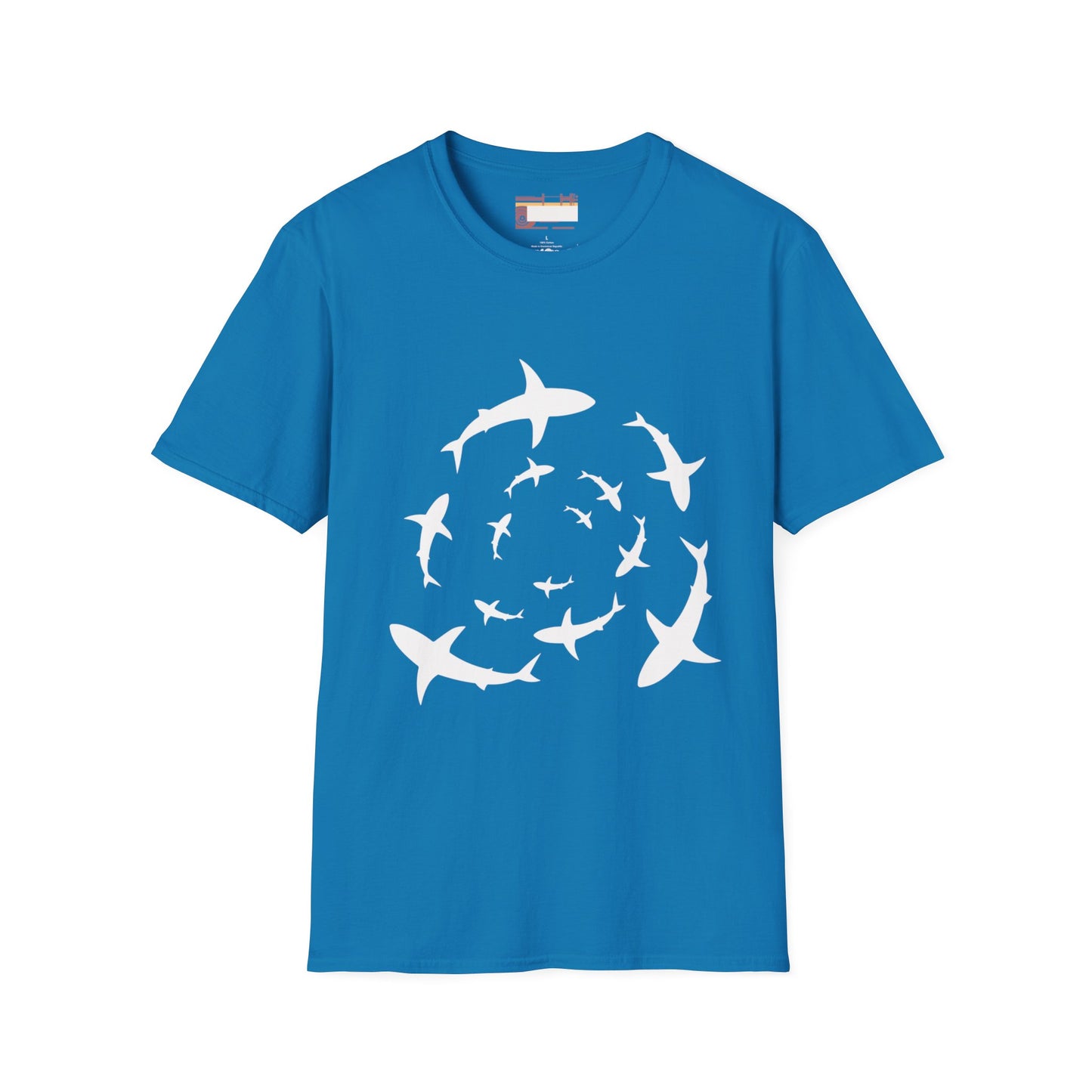 Graphic Designed Shark Attack Unisex Comfort Styled T-shirts