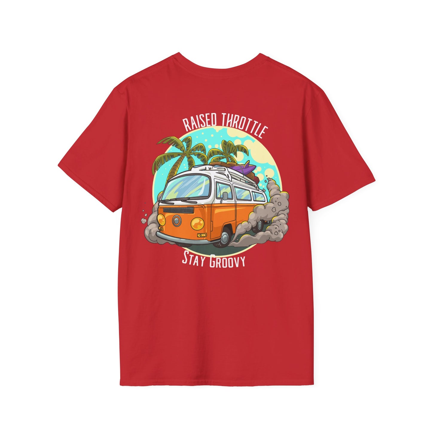 Raised Throttle Summer Ultimate Comfort Styled Unisex T-shirt