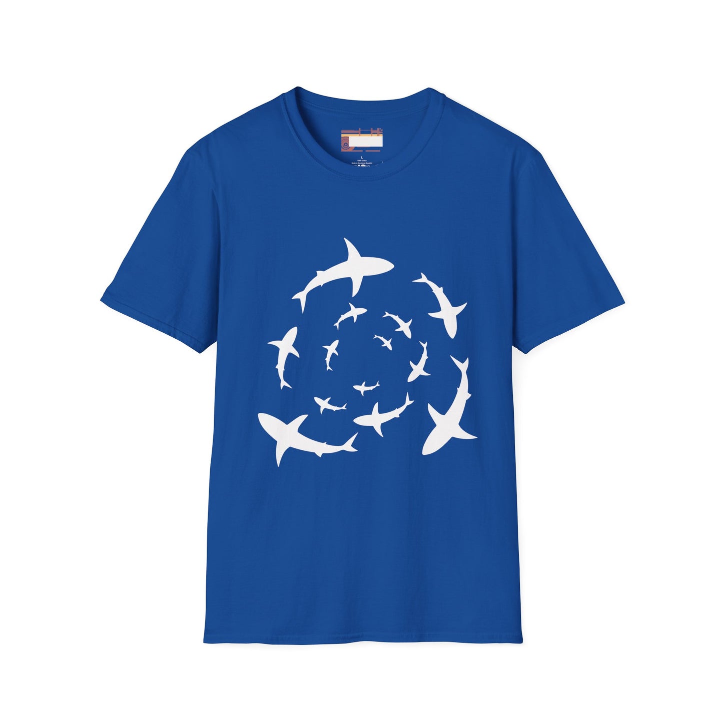 Graphic Designed Shark Attack Unisex Comfort Styled T-shirts