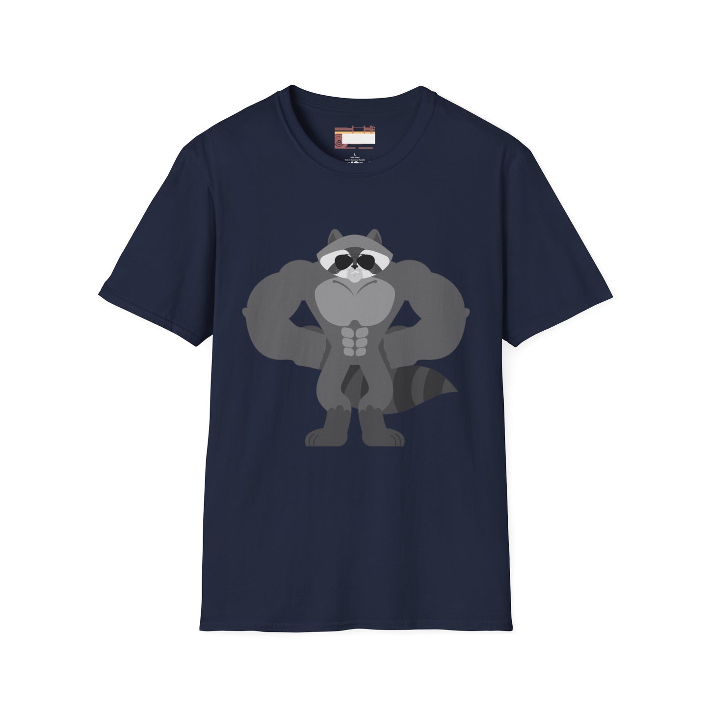 Graphic Designed Minimalist Racoon Unisex Comfort Styled T-shirts