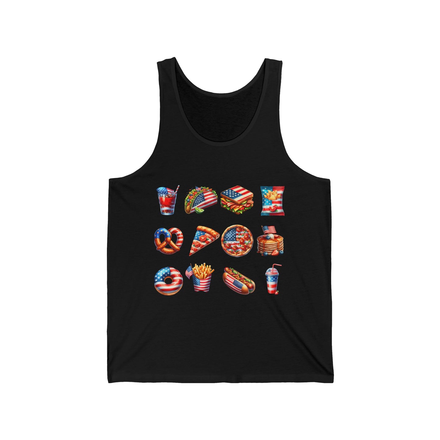 American Independence Graphic Ultimate Comfort Styled Unisex Tank Top