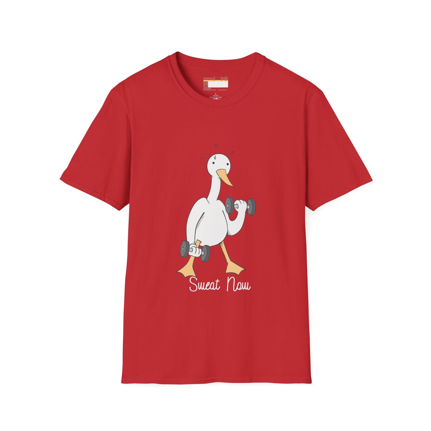 Graphic Designed Goose Sweating Out Unisex Comfort Styled T-shirts