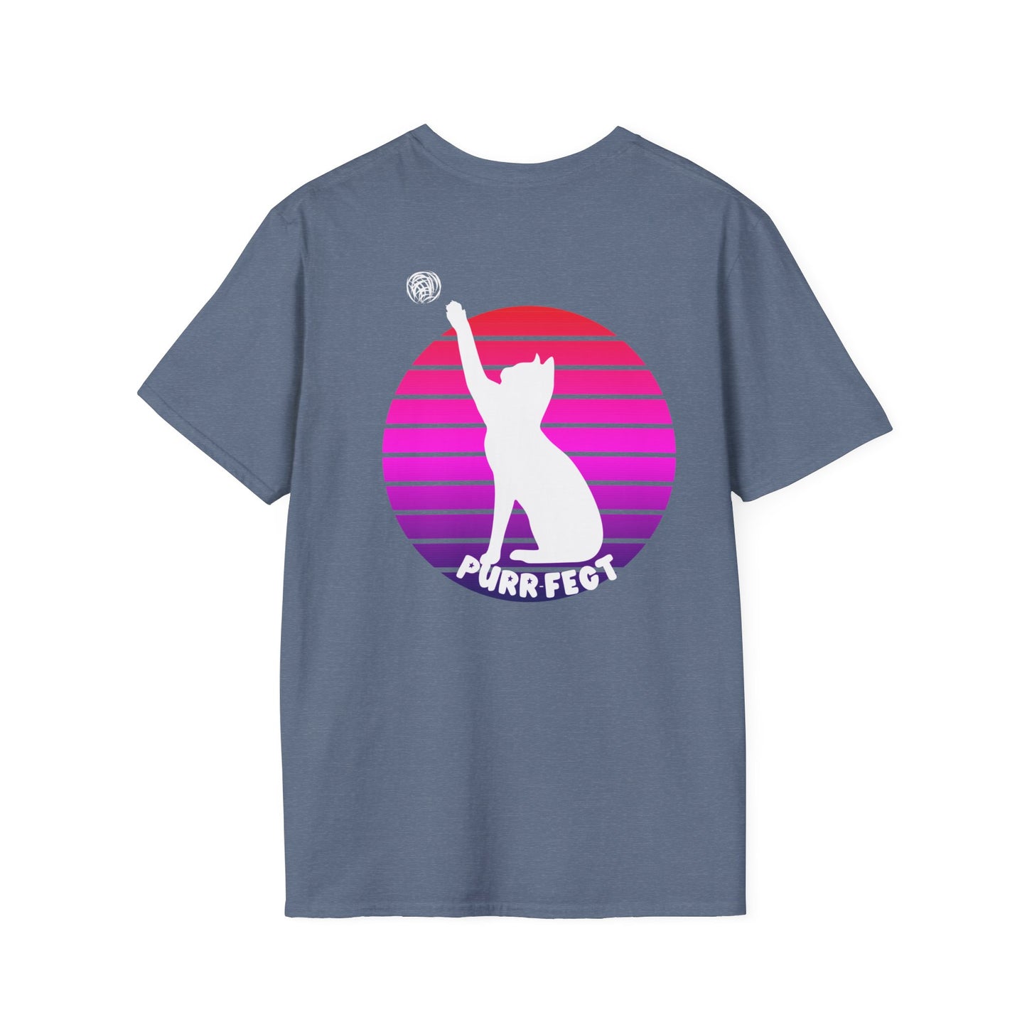Graphic Perfect Ultimate Comfort Unisex Cat Dad and mom T-shirt
