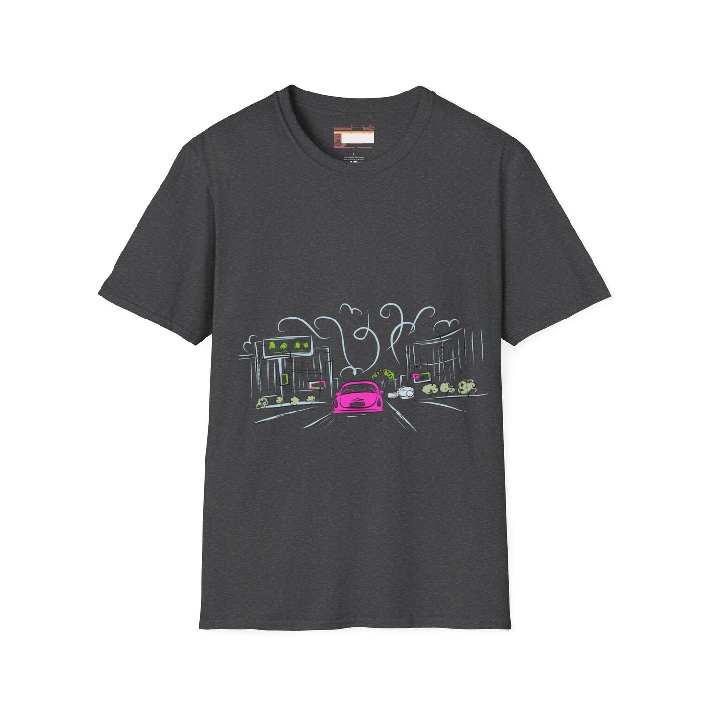 Graphic City Drama Designed Comfort Unisex T-shirt