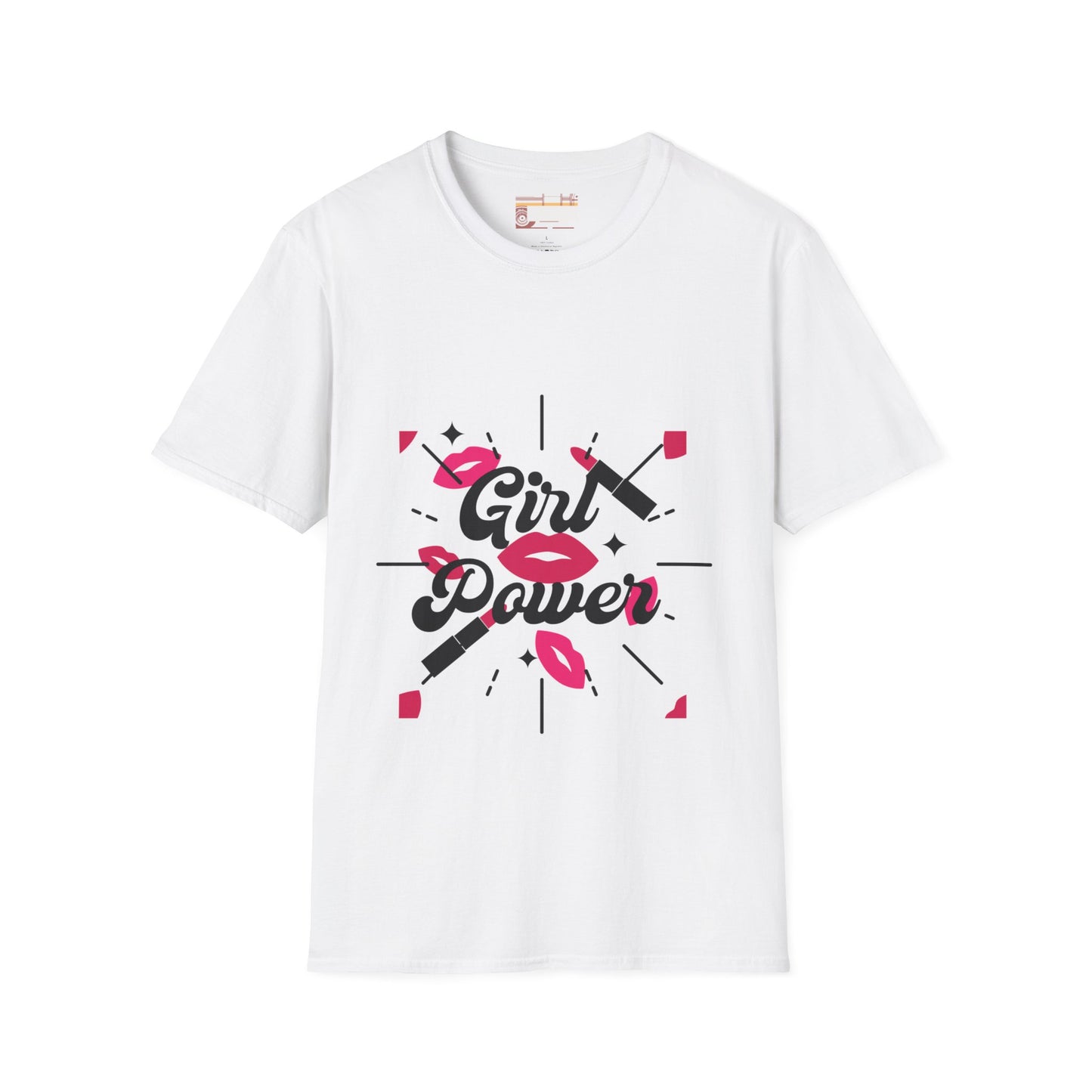 Vintage Designed Girls Power Support Comfort Unisex T-shirt