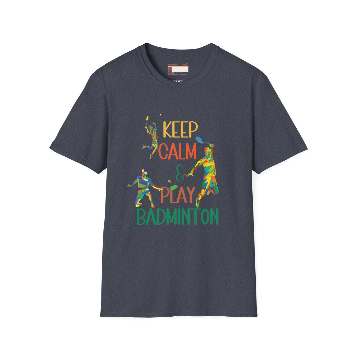 Badminton Game Day Graphic Comfort Unisex T-shirt