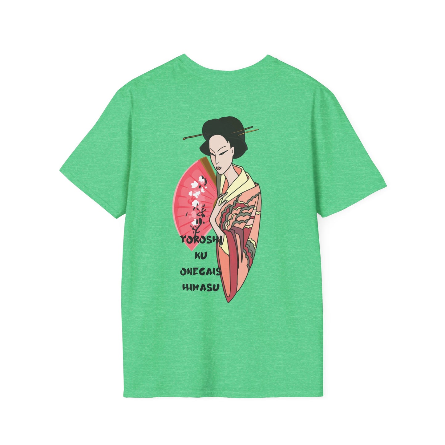 Japanese Lady Designed Graphic Ultimate Comfort Styled Unisex T-shirt