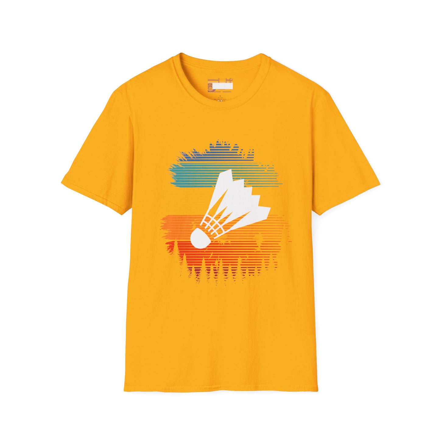 Badminton Game Day Graphic Comfort Unisex T-shirt