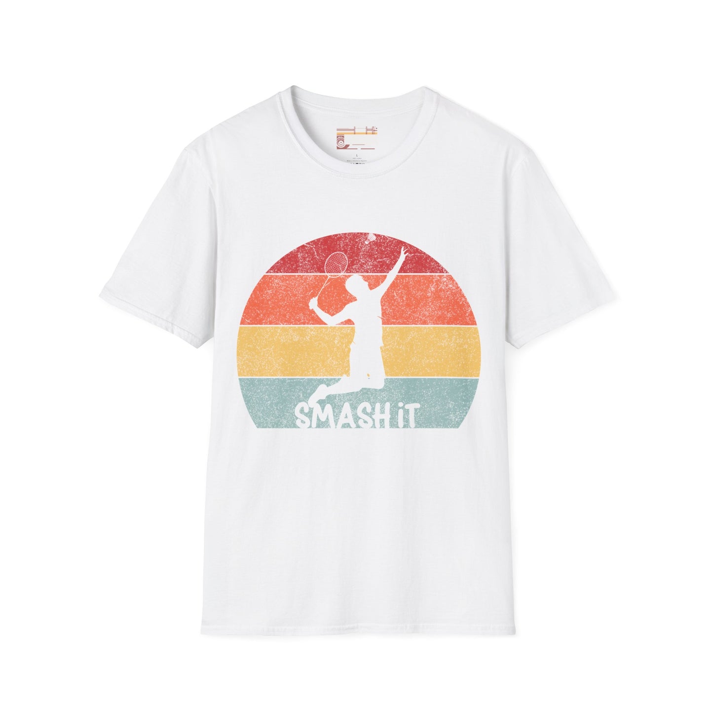 Badminton Game Day Graphic Comfort Unisex T-shirt