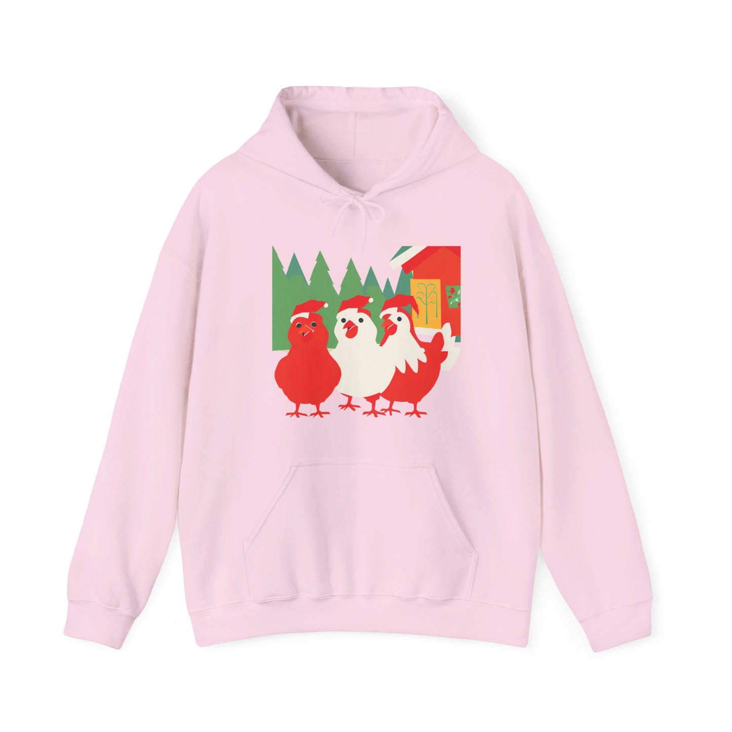 Unisex Heavy Blend Christmas Chicken Hoodie