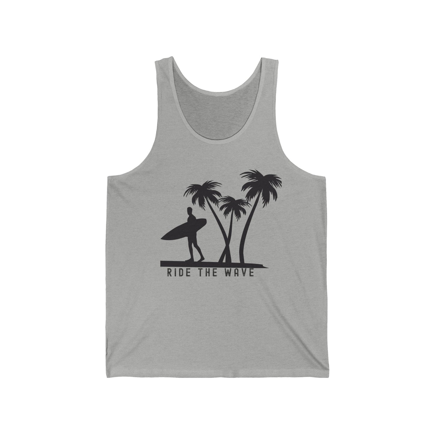 Ride The Wave Surfers Ultimate Comfort Styled Unisex Tank Top