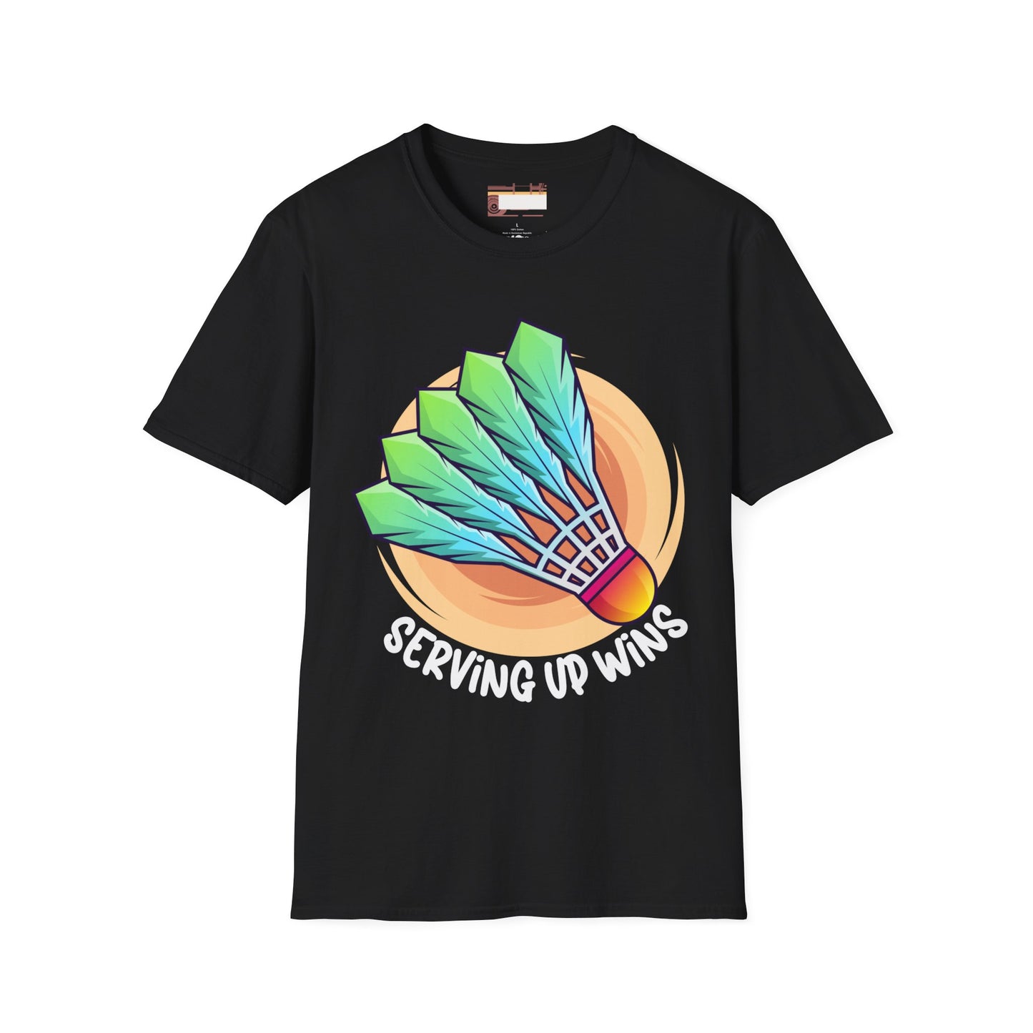 Badminton Game Day Graphic Comfort Unisex T-shirt