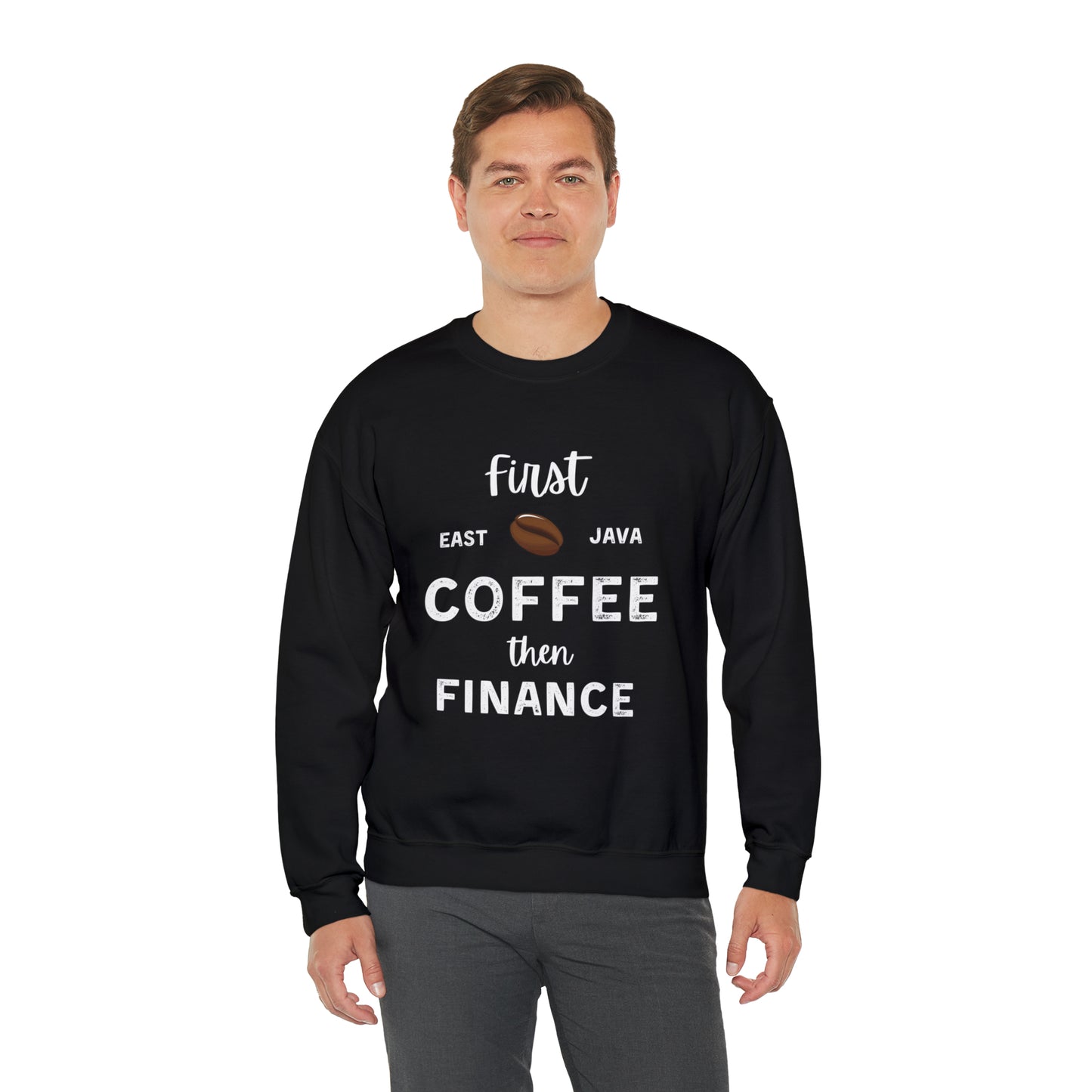First Coffee Then Finance Unisex Sweatshirt