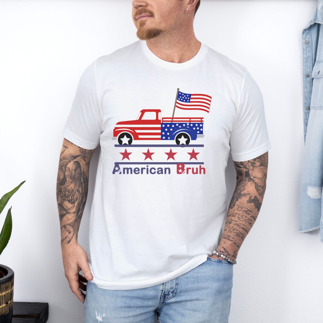 American Bruh, July 4th Ultimate Comfort Unisex T-shirt