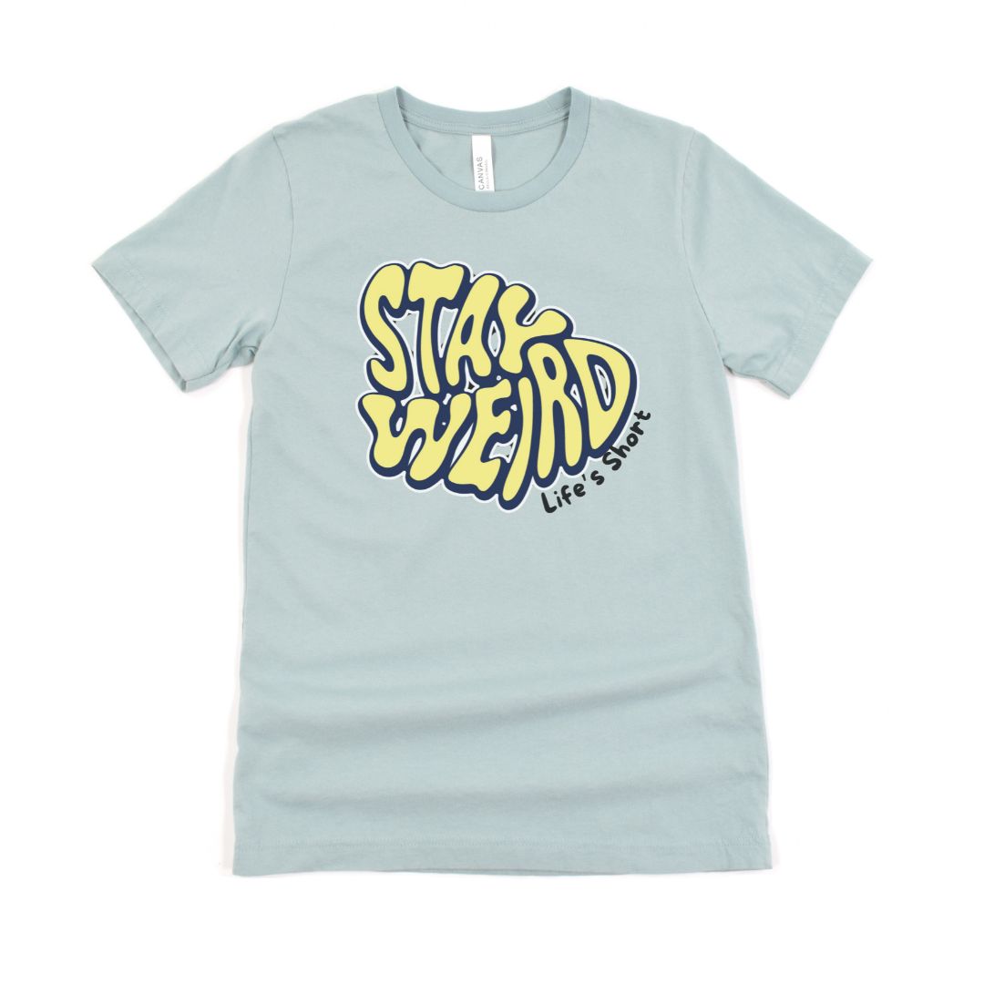 Stay Weird Graphic Ultimate Comfort Styled Unisex T-shirt