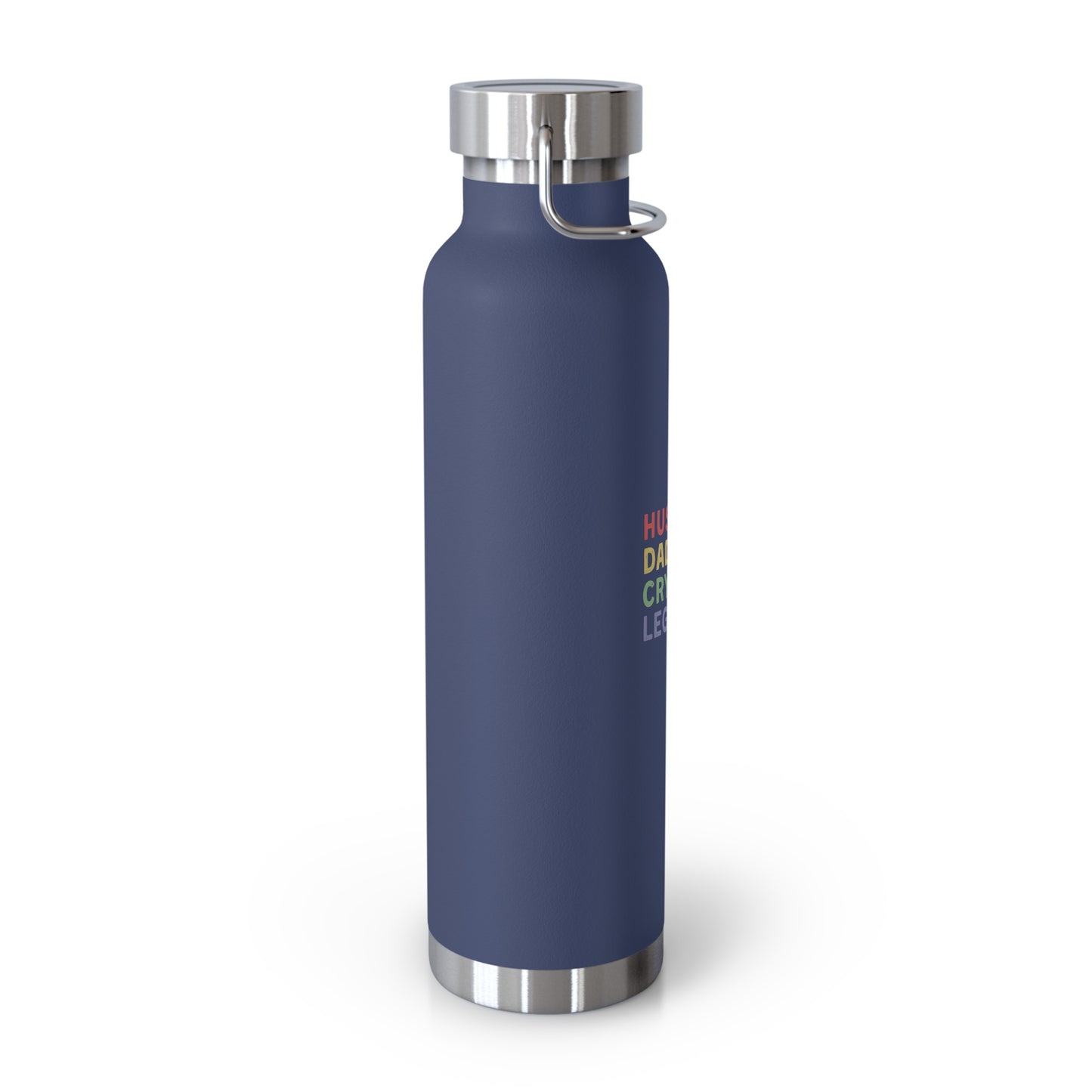 Husband Dad Crypto Legend Copper Vacuum Insulated Bottle, 22oz