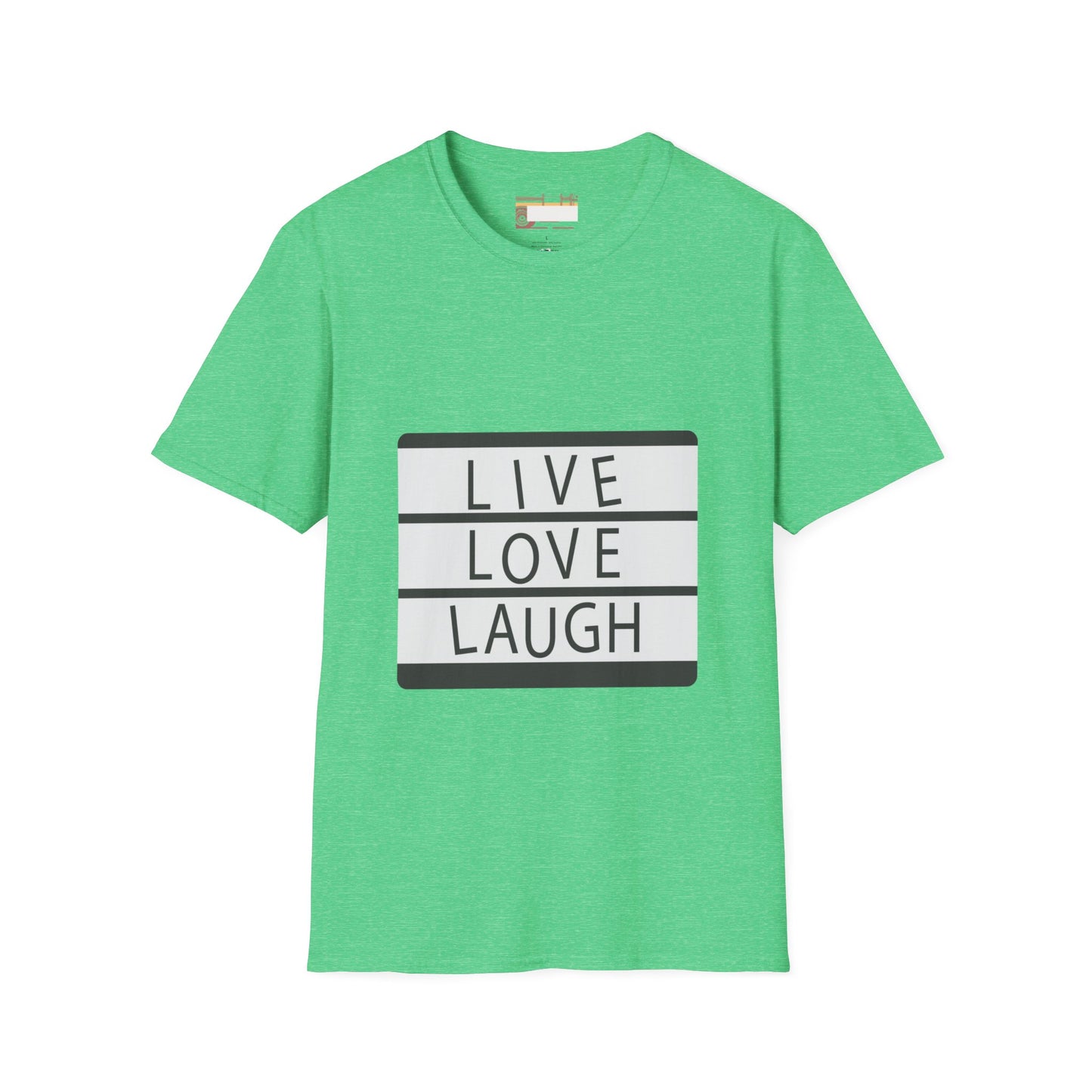 Live Love Laugh Designed Graphic Comfort Unisex T-shirt