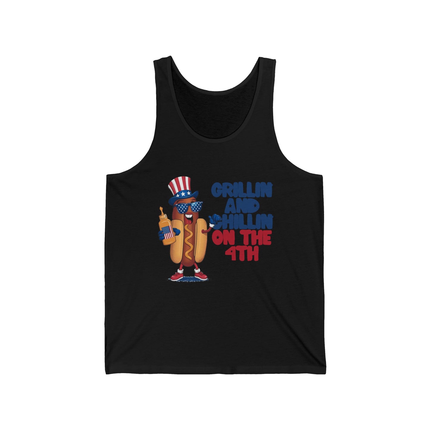 American Independence Graphic Ultimate Comfort Styled Unisex Tank Top