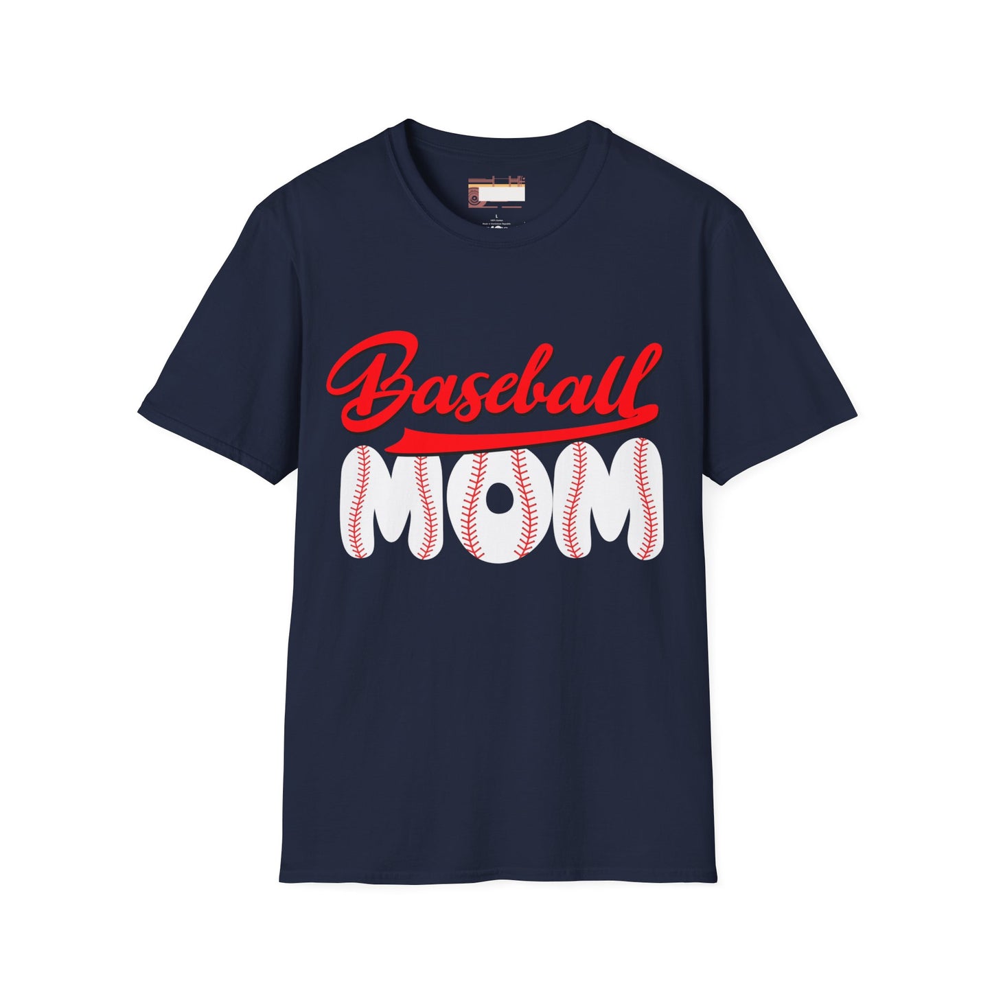 Graphic Base Ball Mom Comfort Styled T-shirts