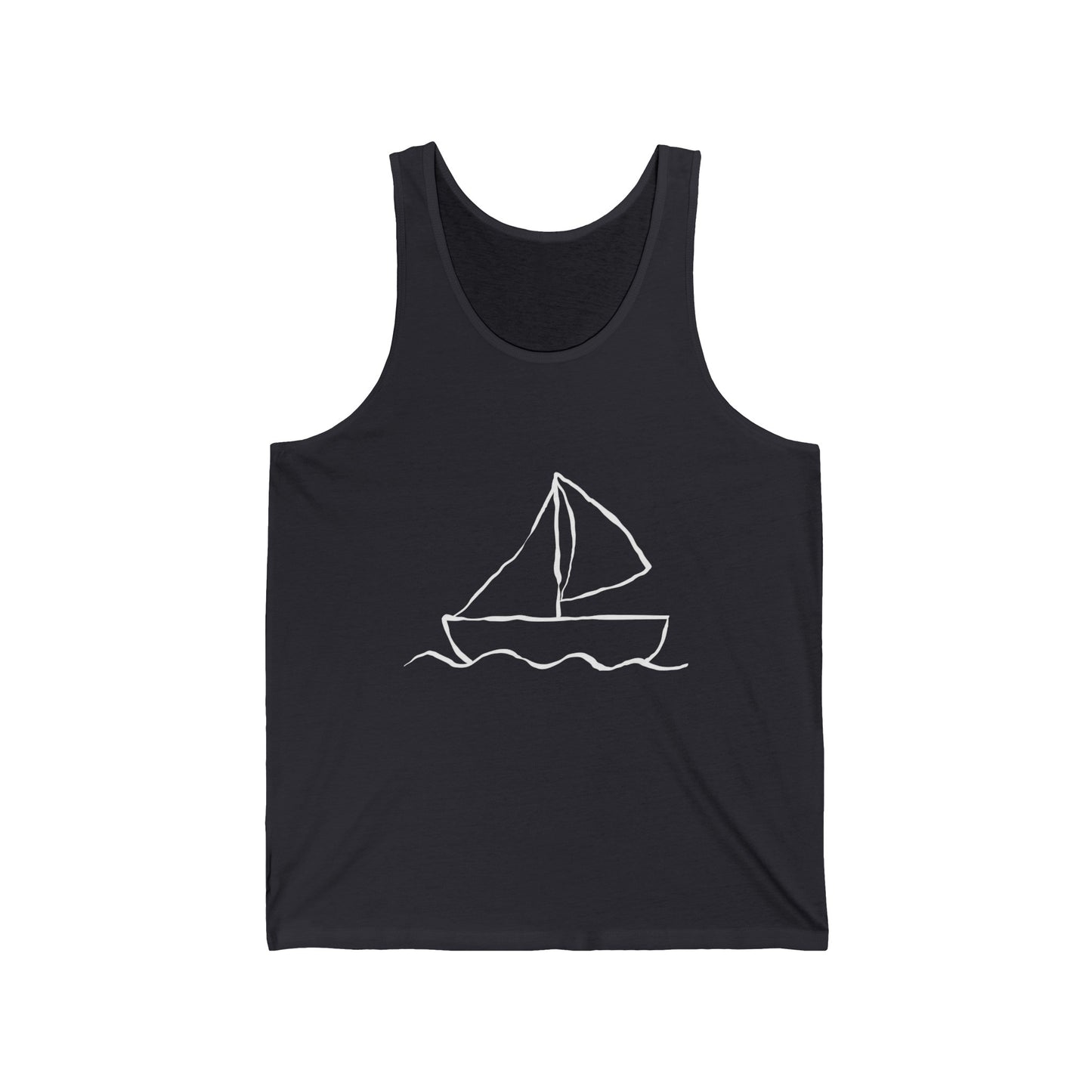 Boat Beach Lovers Ultimate Comfort Styled Unisex Summer Tank Top