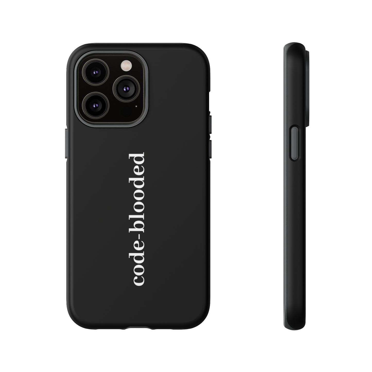 Code Blooded (Technology Programmers) iPhone Case