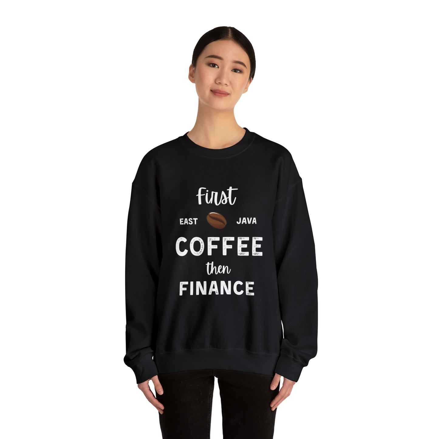 First Coffee Then Finance Unisex Sweatshirt