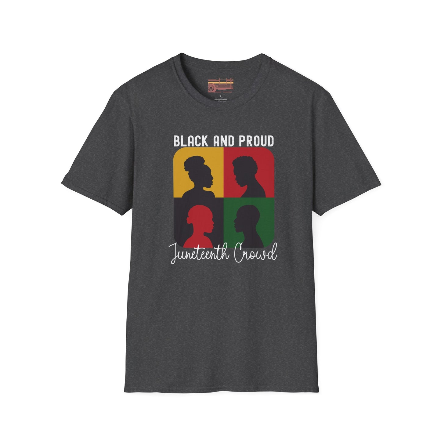 Celebrating Juneteenth With Pride Black and Proud Ultimate Comfort Unisex T-shirt
