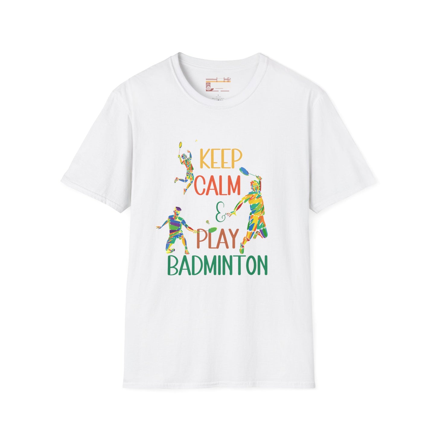 Badminton Game Day Graphic Comfort Unisex T-shirt