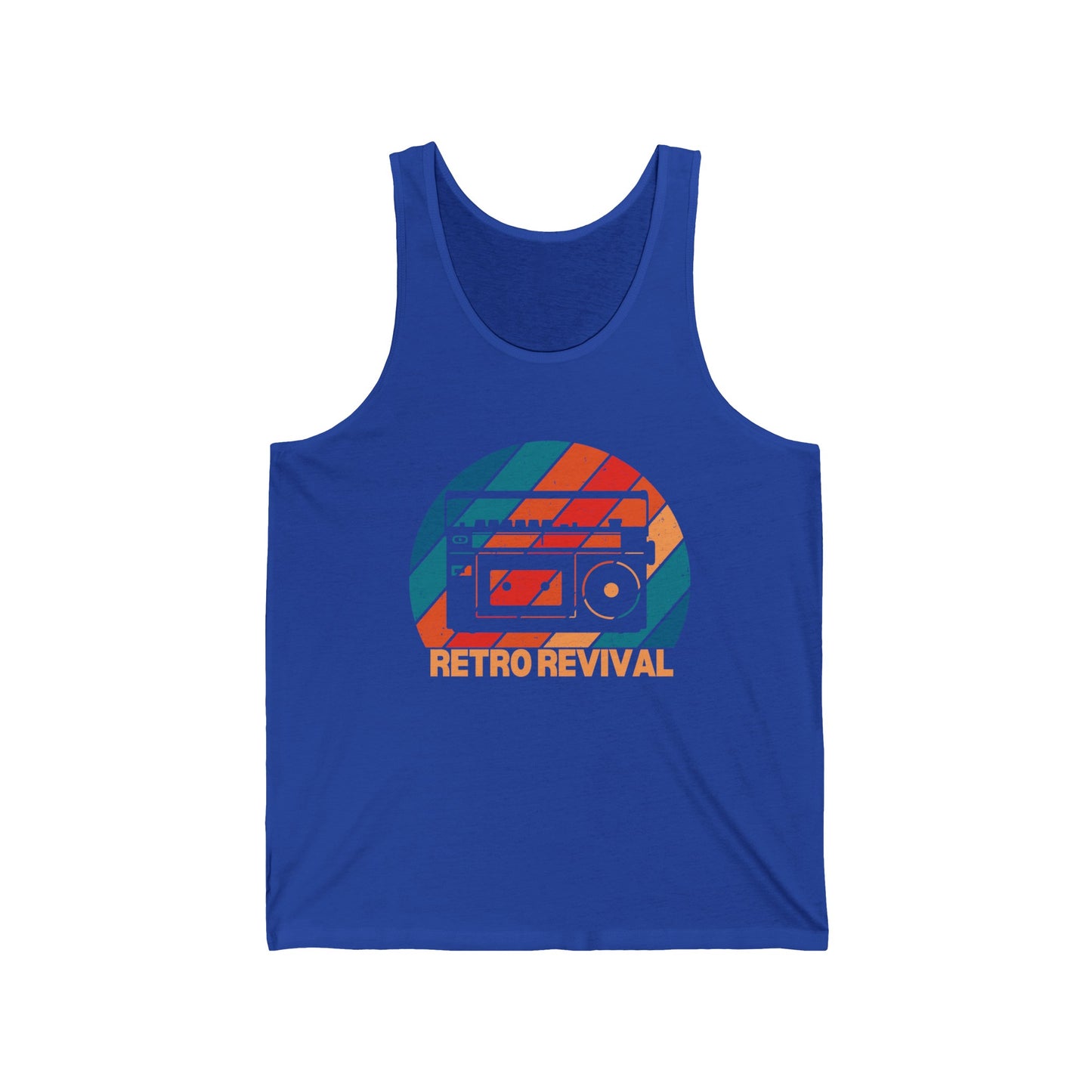 Retro Revival Graphic Ultimate Comfort Styled Unisex Tank Top