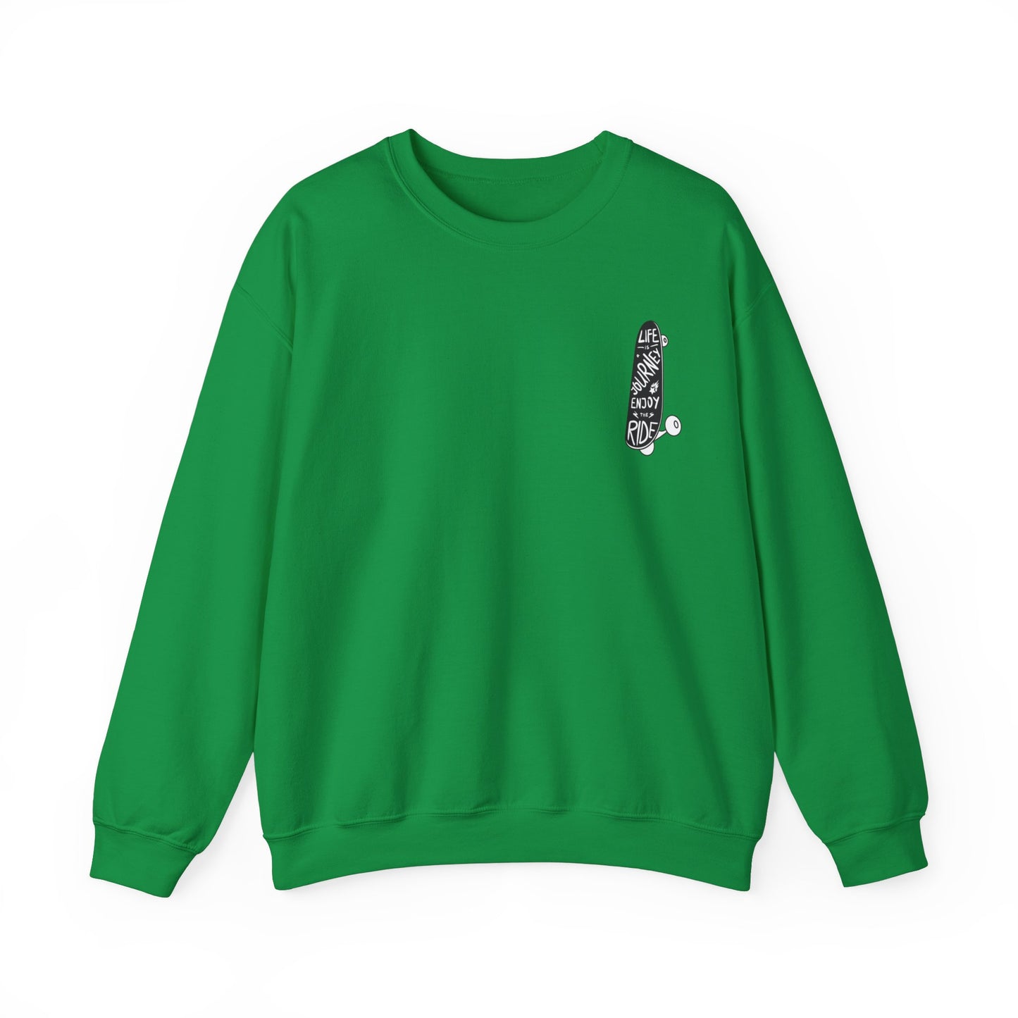 Graphic Designed Minimalist Skateboard Skate Board Lover Crewneck Sweatshirt