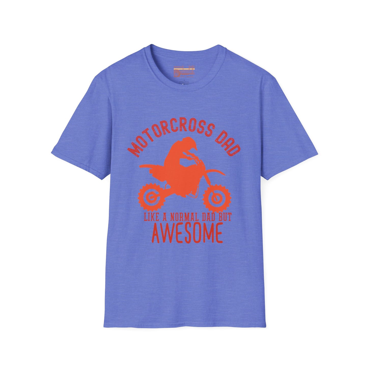 Motor cross Dad Fatherhood Ultimate Comfort Unisex Fathers Day T-shirt