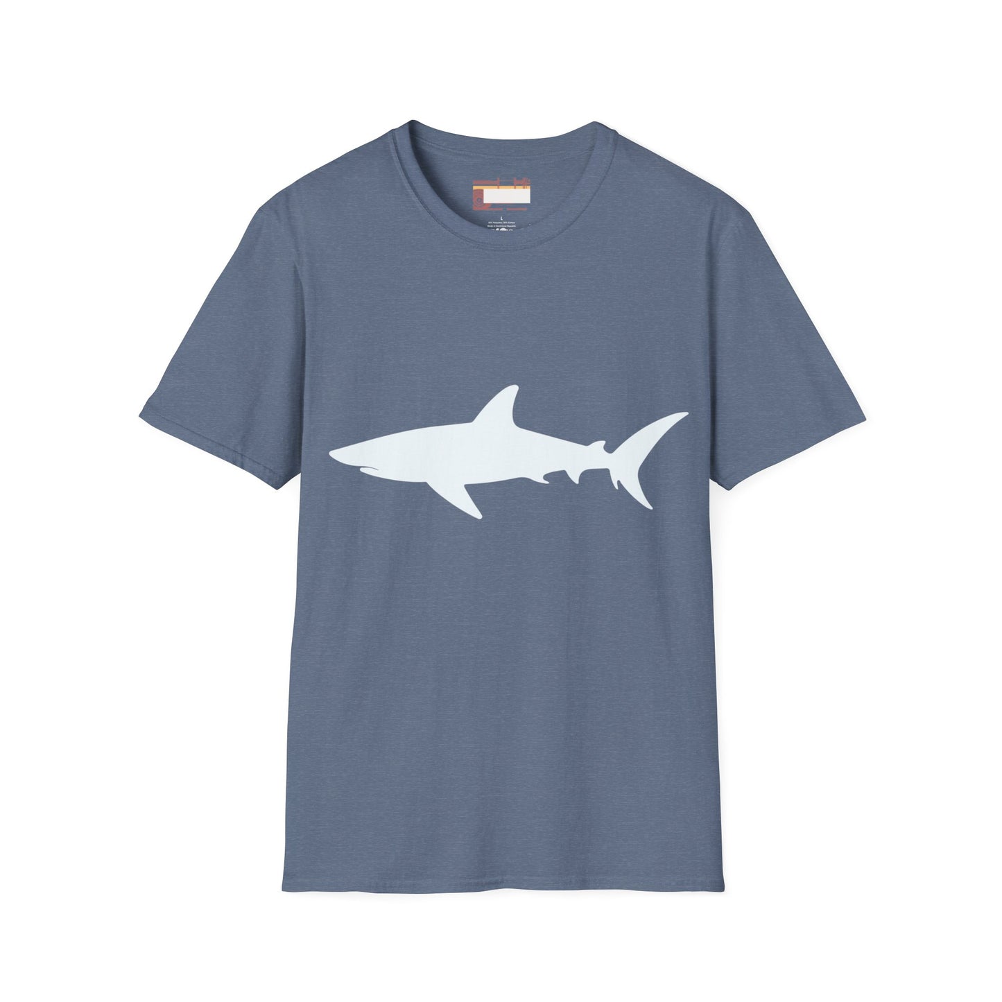 Graphic Designed Minimalist Shark Comfort Styled T-shirts