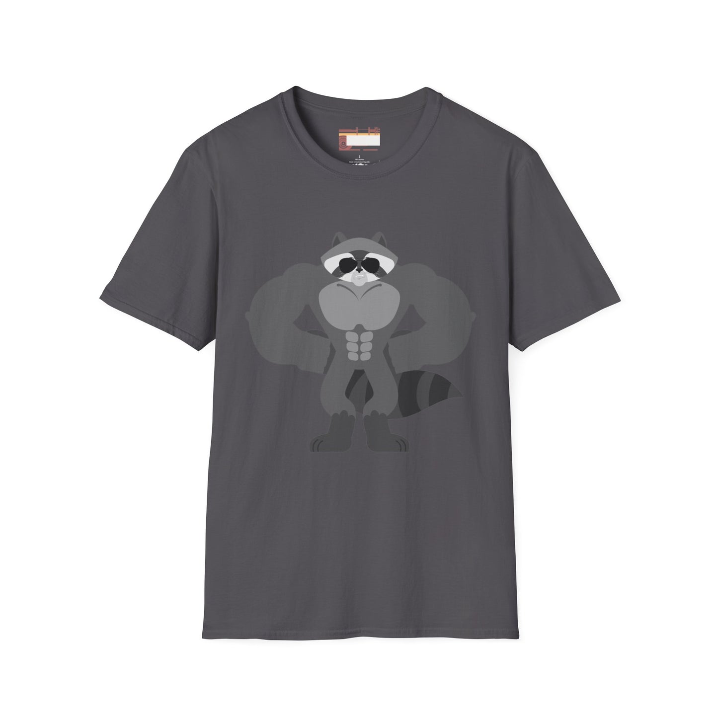 Graphic Designed Minimalist Racoon Unisex Comfort Styled T-shirts