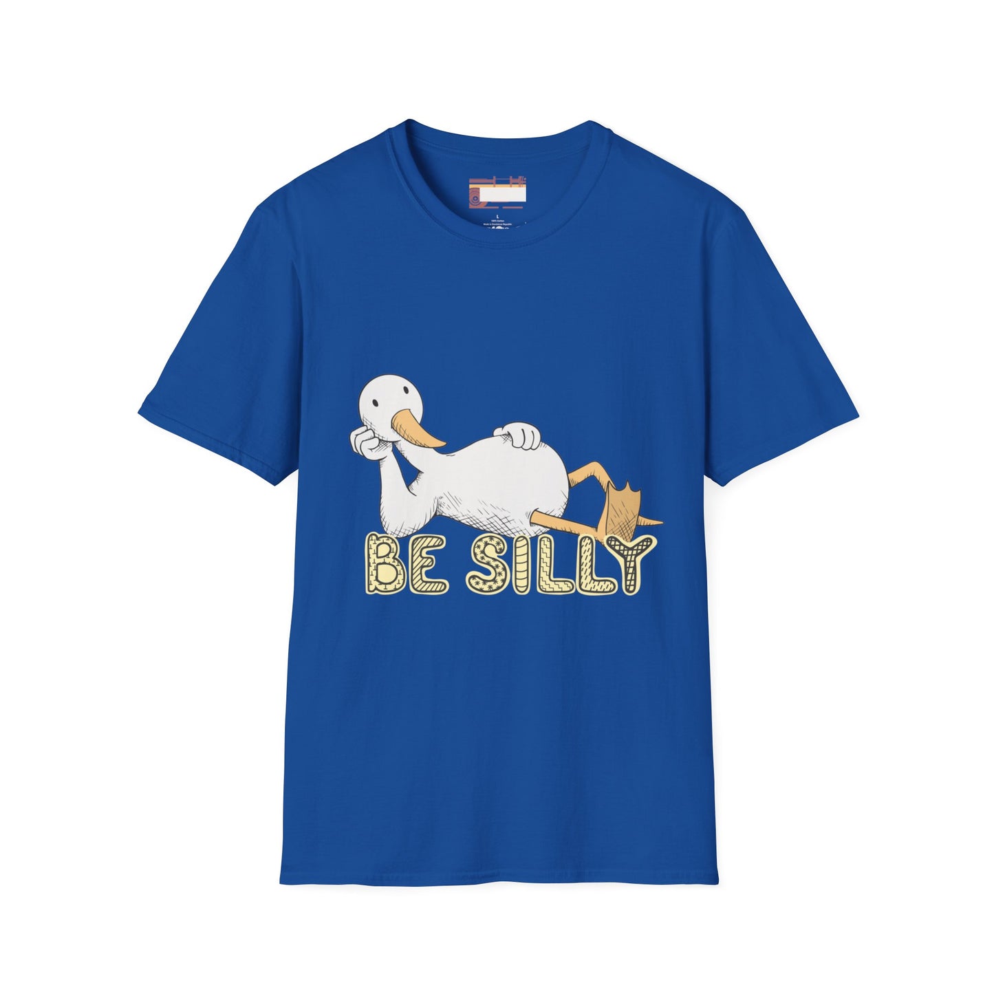 Graphic Designed Minimalist Silly Goose Comfort Styled T-shirts