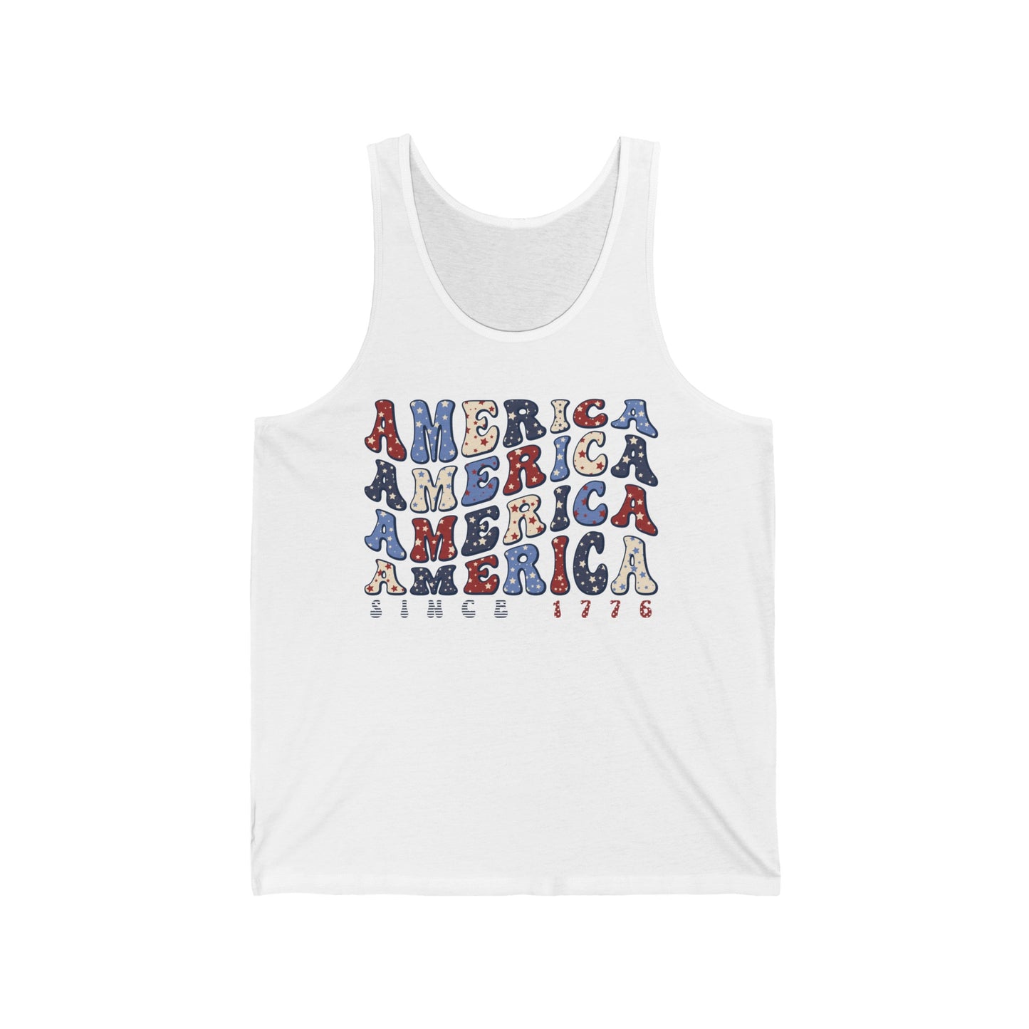 American Independence Graphic Ultimate Comfort Styled Unisex Tank Top