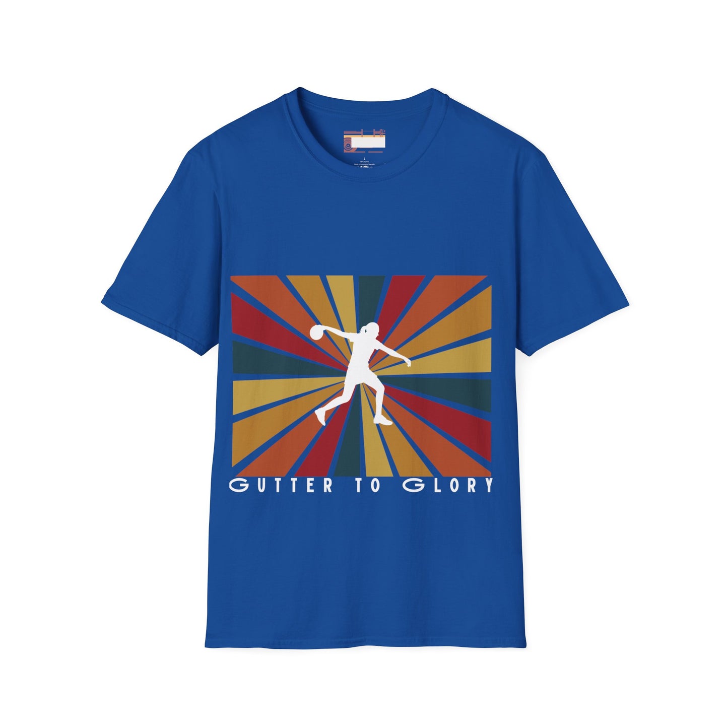 Retro Bowling Champion Bowling King Gutter To Glory Graphic Comfort Unisex T-shirt