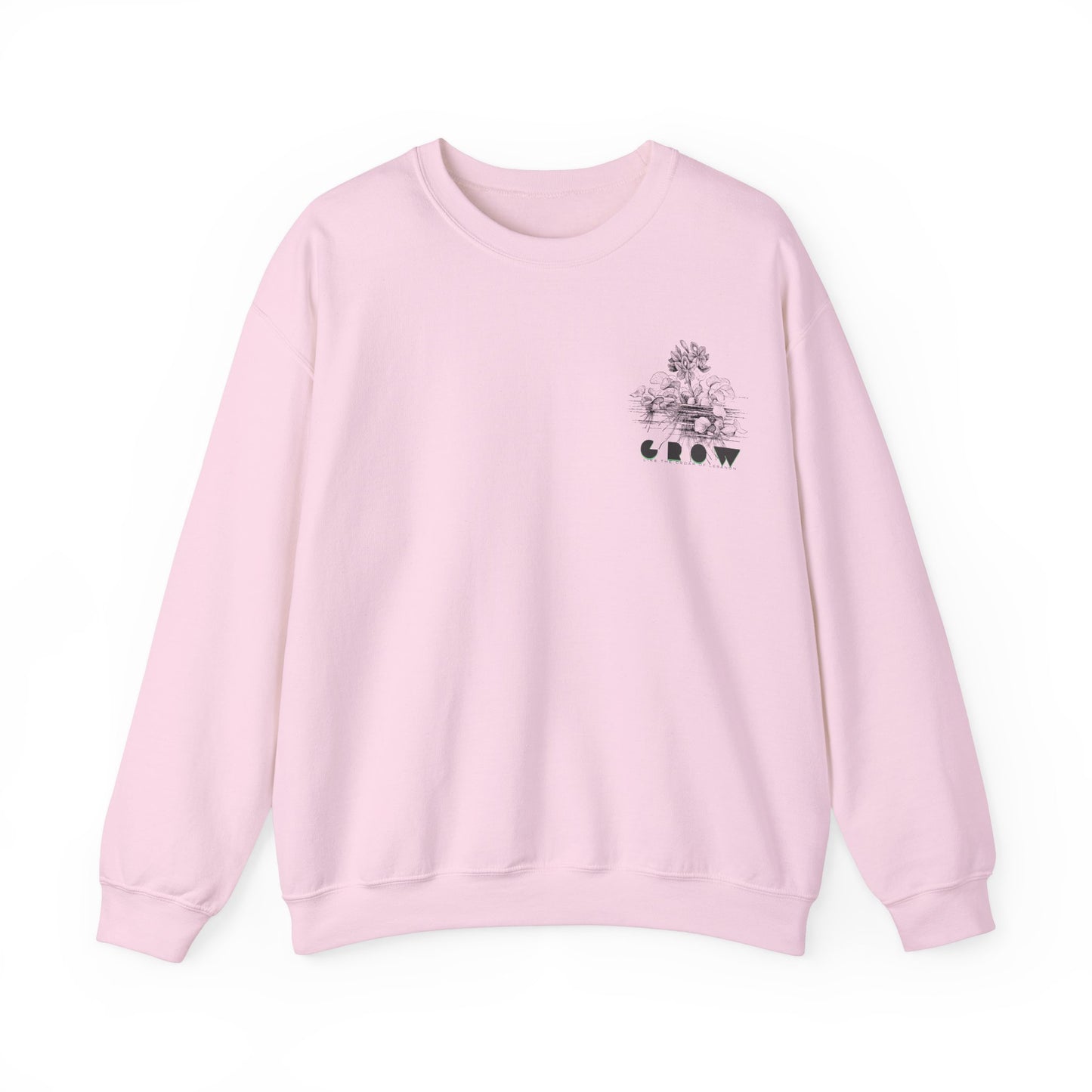 Graphic Designed Minimalist Crewneck Sweatshirt
