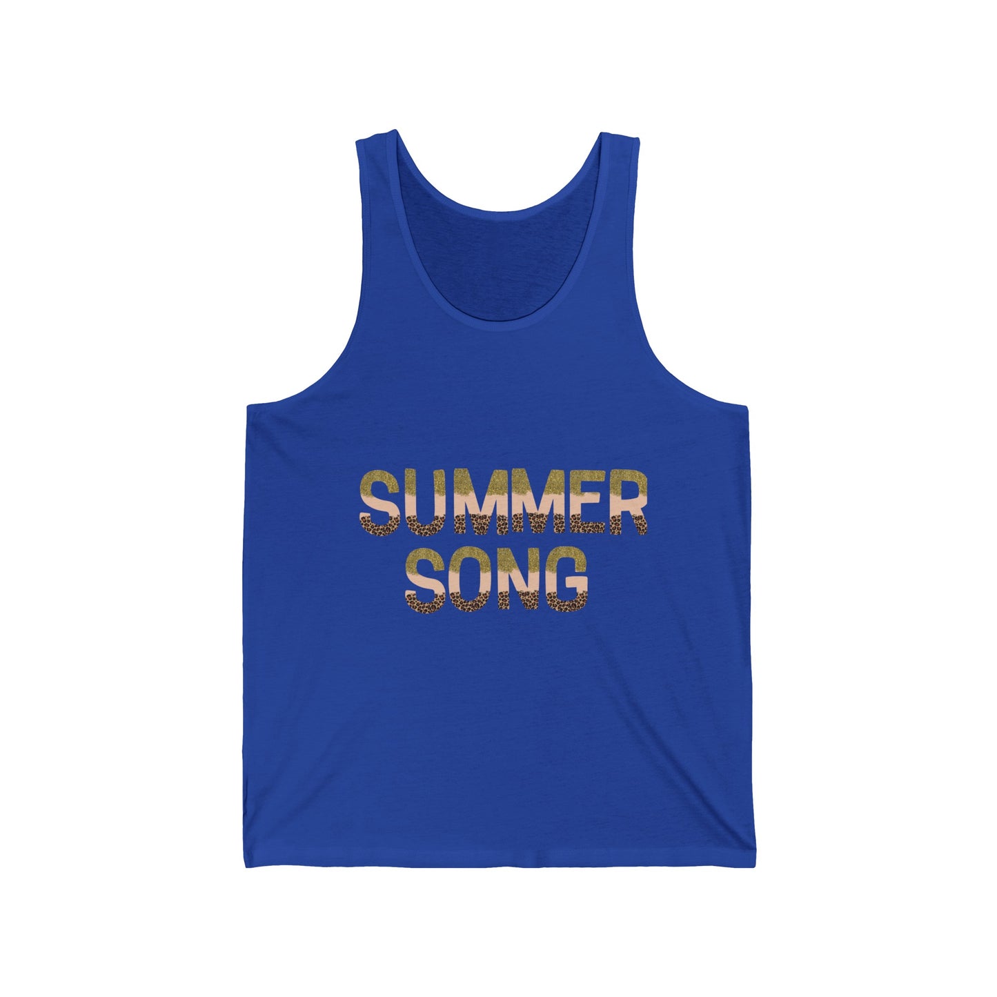 Beach Lovers Ultimate Comfort Styled Funny Unisex Summer Tank Top