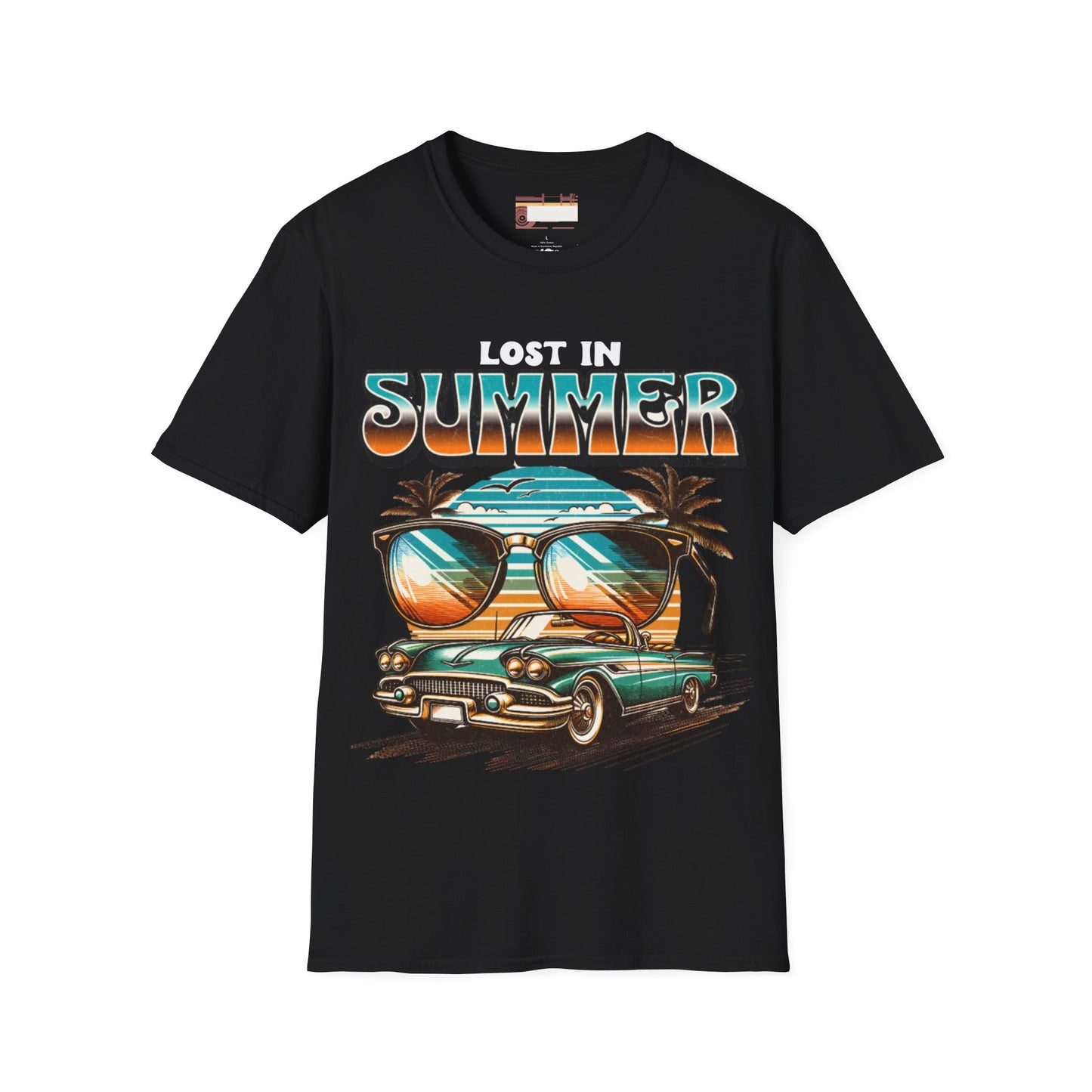 Graphic Summer Vibes Comfort Styled T-shirts