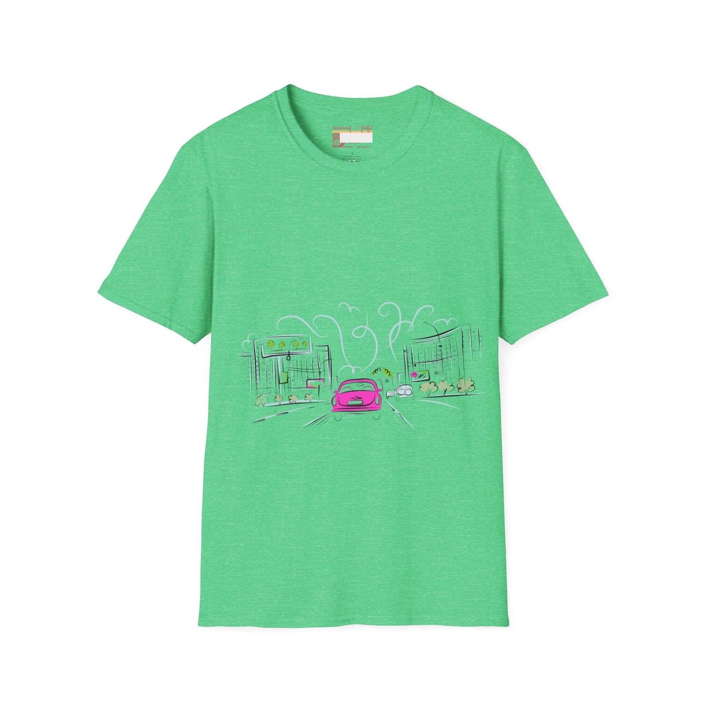 Graphic City Drama Designed Comfort Unisex T-shirt