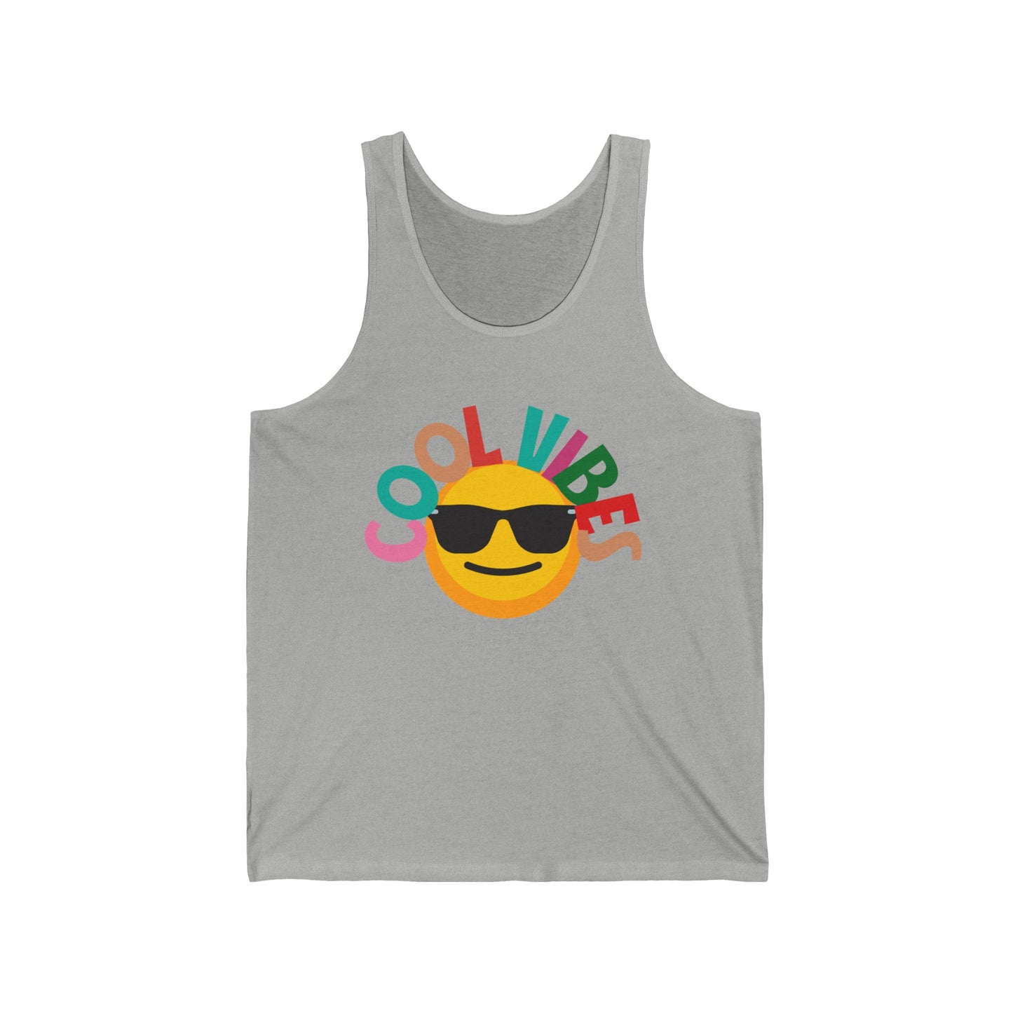 Just Asking For A Cool Vibes Emoji Ultimate Comfort Styled Unisex Tank Top