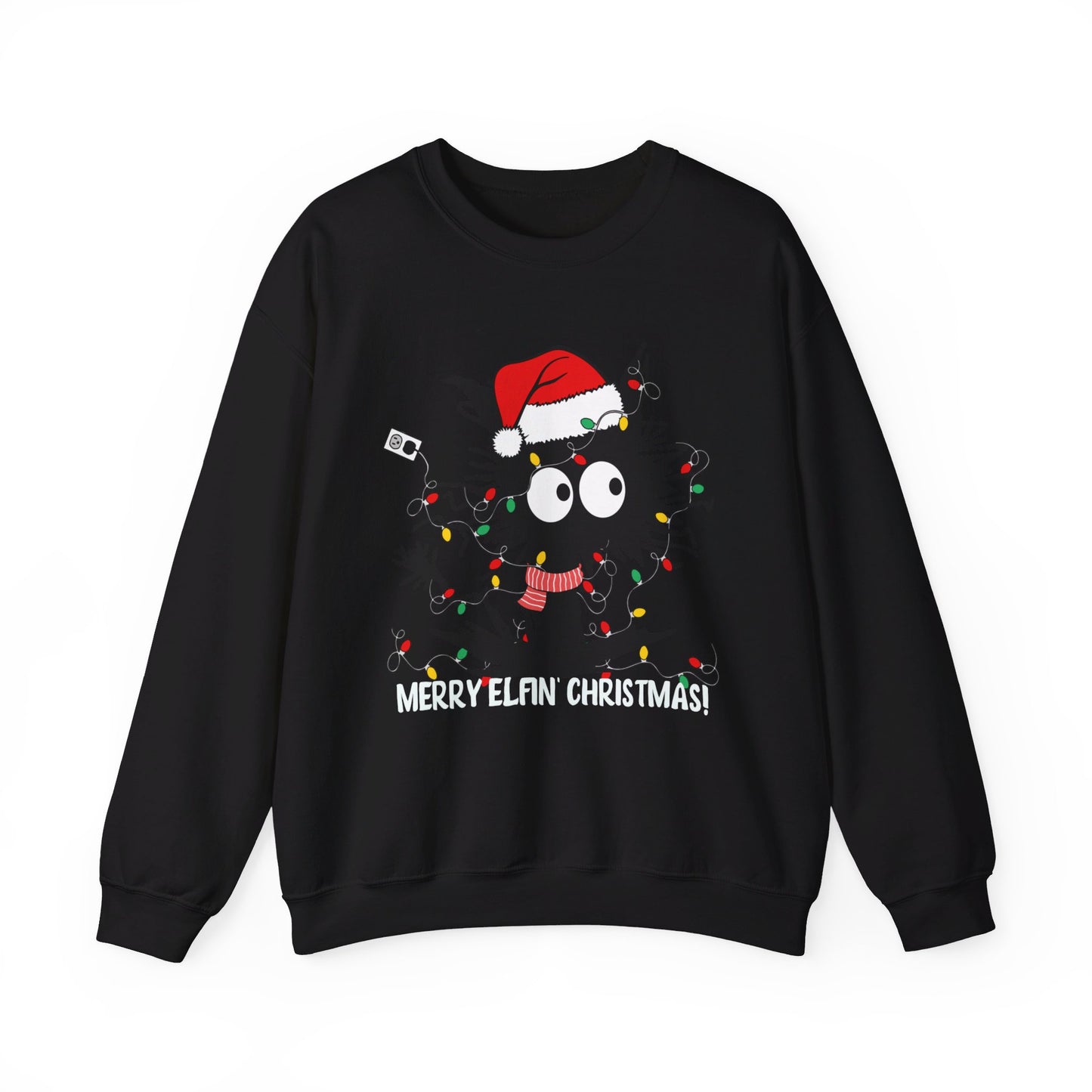 Graphic Designed Holiday Christmas Unisex Crewneck Sweatshirt