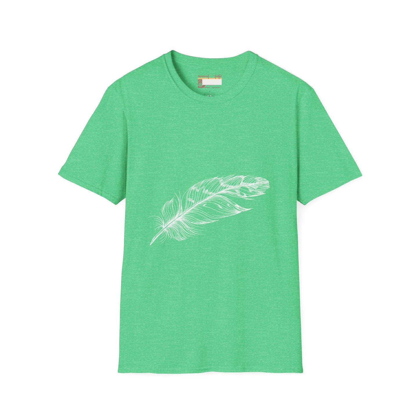 Bird Feather Designed Graphic Comfort Unisex T-shirt