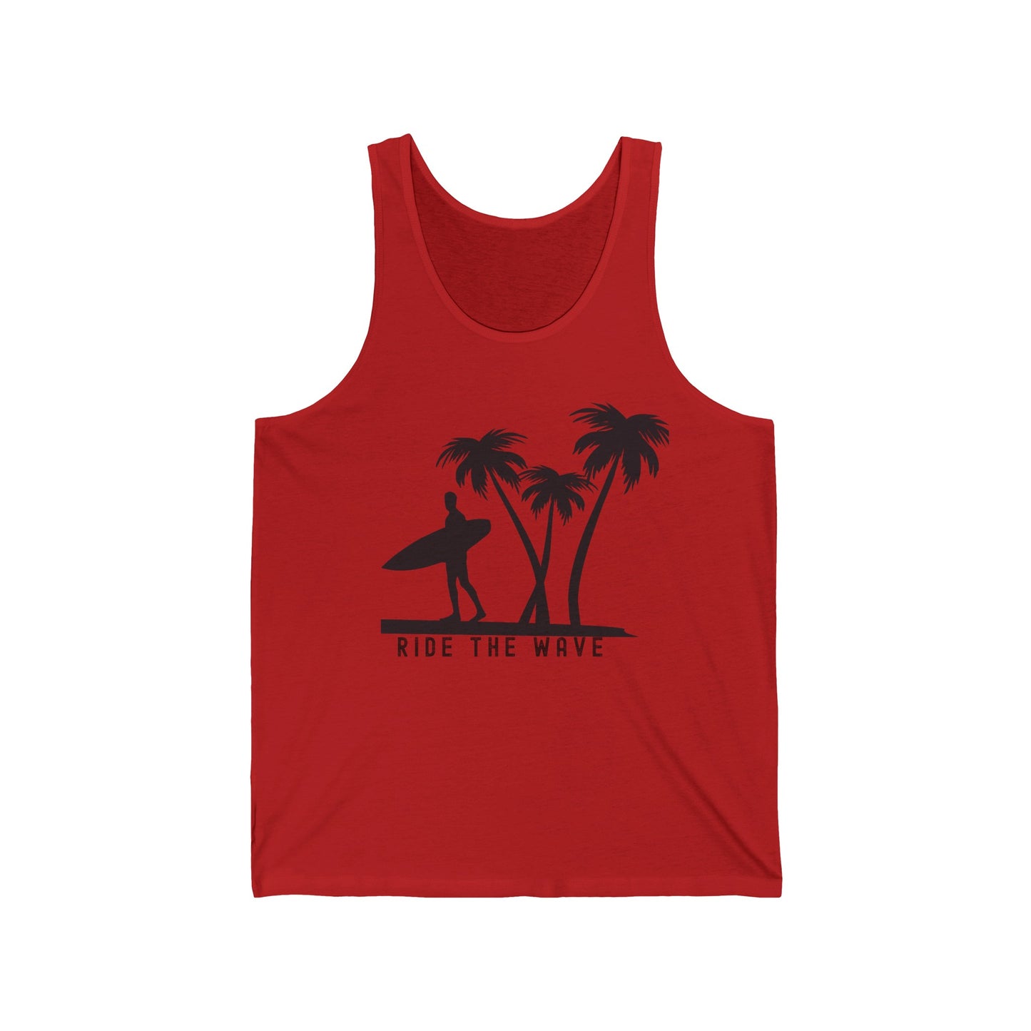 Ride The Wave Surfers Ultimate Comfort Styled Unisex Tank Top