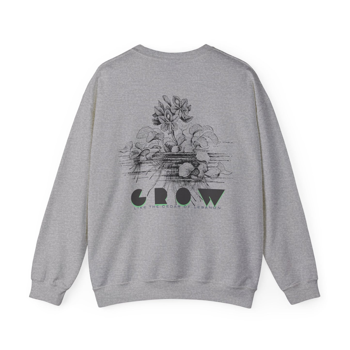 Graphic Designed Minimalist Crewneck Sweatshirt