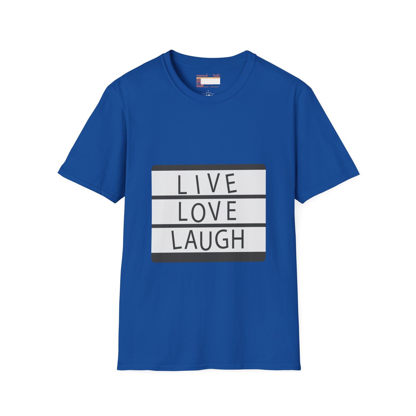Live Love Laugh Designed Graphic Comfort Unisex T-shirt