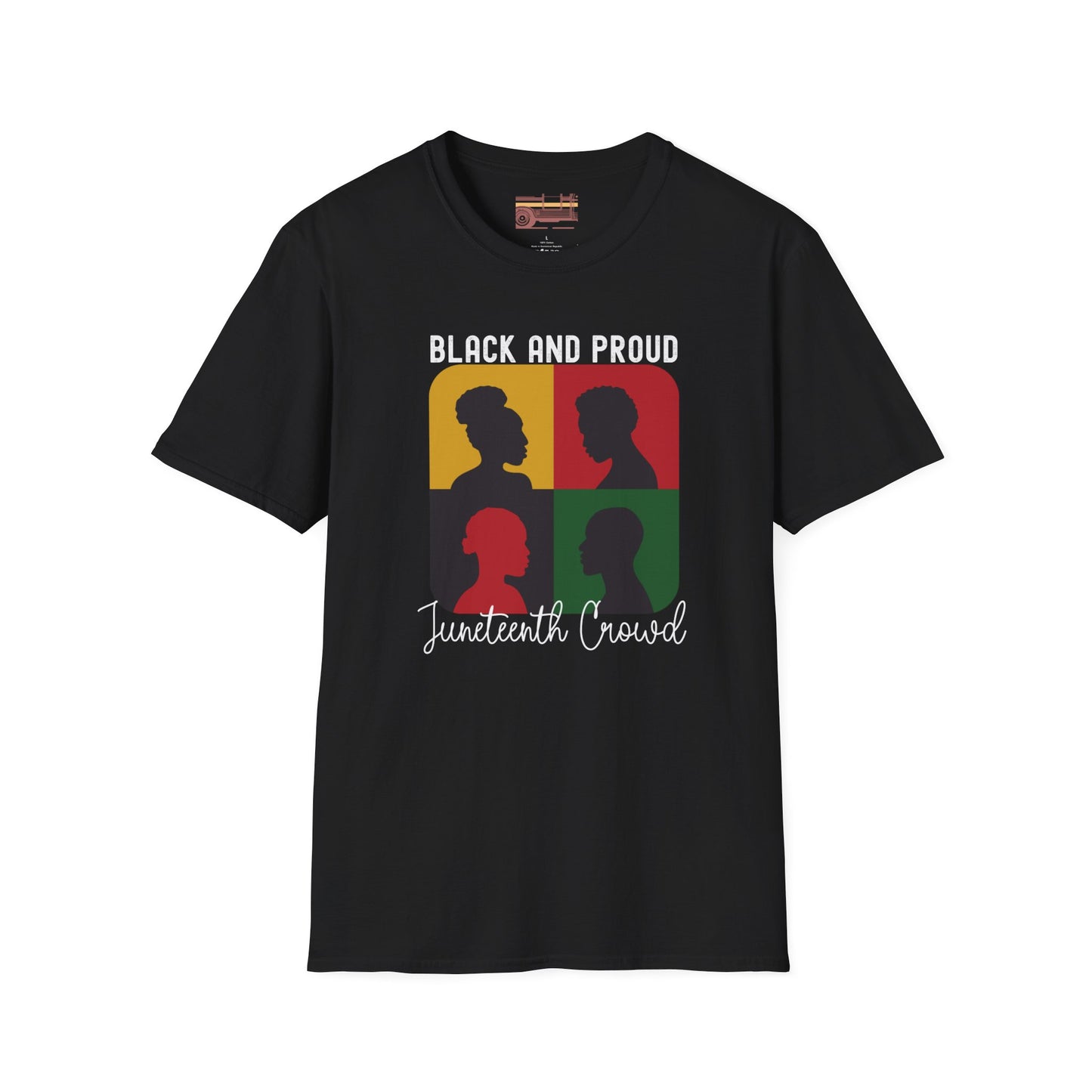 Celebrating Juneteenth With Pride Black and Proud Ultimate Comfort Unisex T-shirt