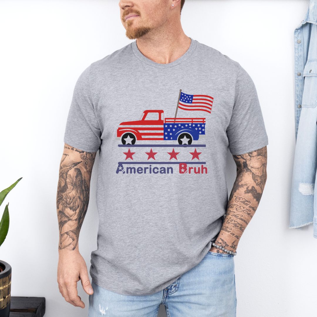 American Bruh, July 4th Ultimate Comfort Unisex T-shirt
